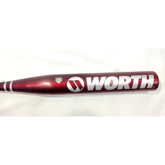 WORTH WIFPB Official Fastpitch Red Softball Bat 29" 19oz - Picture 1 of 10